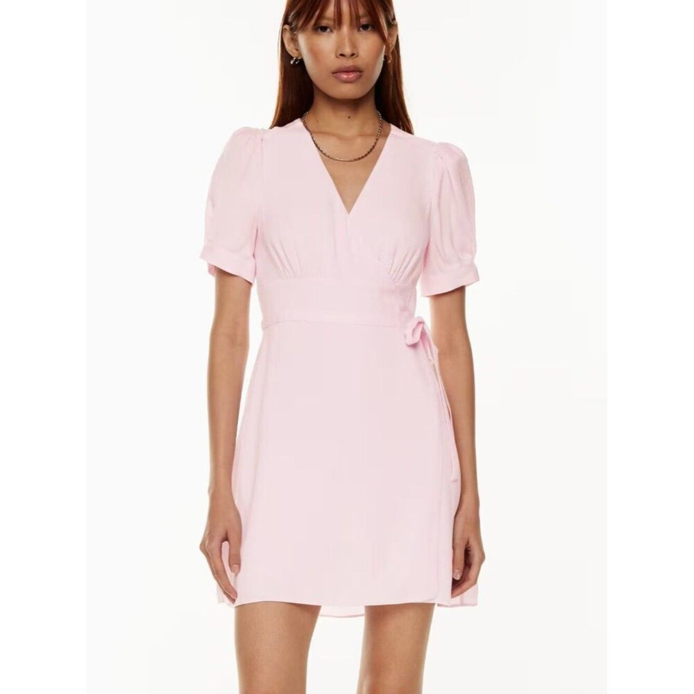 Aritzia Sunday Best Coronation Wrap Dress S NWT